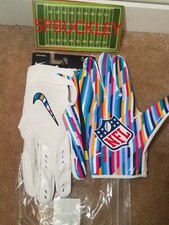Nike NFL Vapor Jet 5.0 Crucial Catch Football Gloves Men XXXXL for
