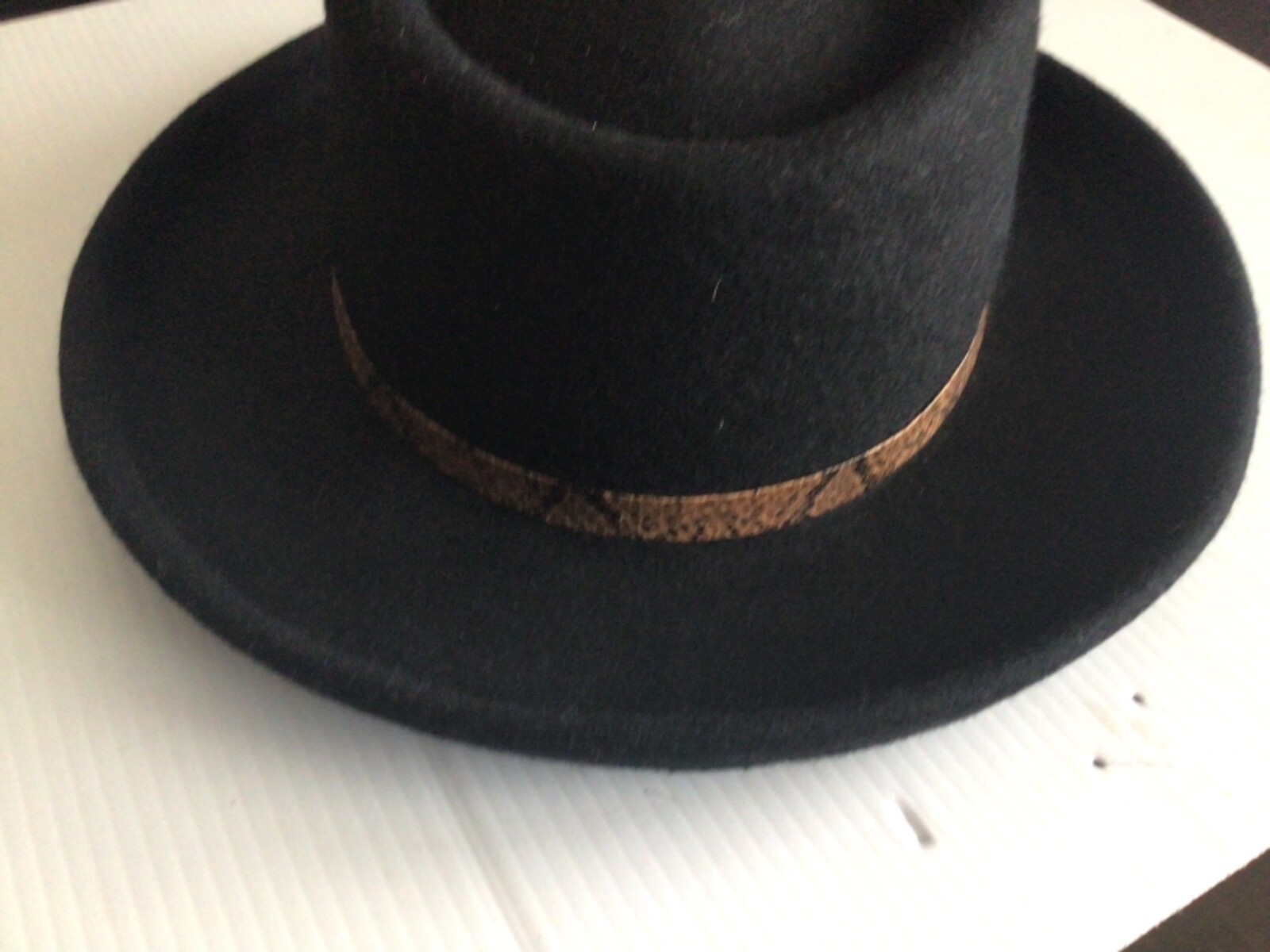 universal thread fedora hat 100 % wool - image 2