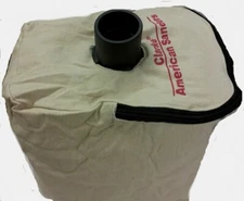 Clarke EZ8 & OBS18 Dust Bag with Rubber Boot and Zipper Part # 53741A