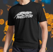 New Shirt PREDATOR CUES GRAY Logo T-Shirt Funny American Usa Unisex Size S-5XL