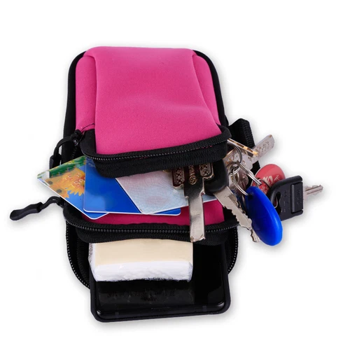 Armband Handy Halter Laufen Joggen Tasche Case Sport Gym Laufen Schlüsseltasche - Bild 5 von 21