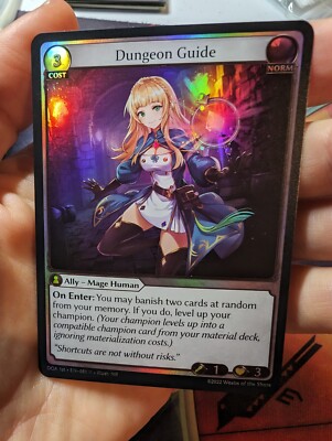 Grand Archive Dungeon Guide 4枚セット Foil 1st Edition Dungeon Guide Dawn Of Ashes Kickstarter