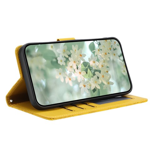 Floral Prägung Kunstleder Brieftasche Flip Handy Hüllen Cover Handschlaufe - Bild 27 von 66