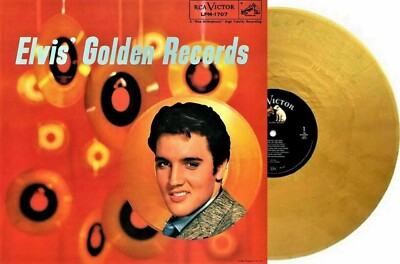 Elvis Presley Elvis' Golden Records LTD Edition GOLD Vinyl LP 2020 ...
