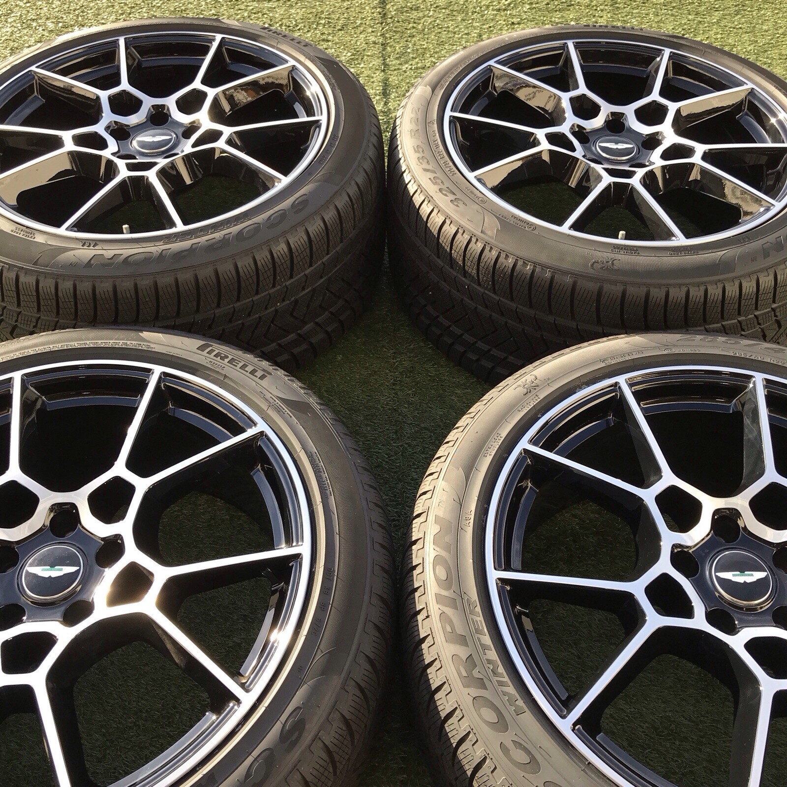 22 ASTON MARTIN DBX RIMS TIRES NEW SET WINTER FACTORY OEM STOCK ORIGINAL 2024