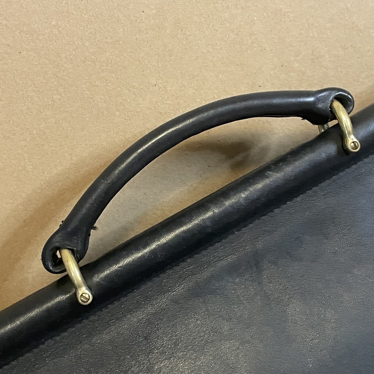Vintage Coach Leather Bag Briefcase Laptop Black Travel USA Vintage Coach Leather Bag Briefcase Laptop Black Travel USA