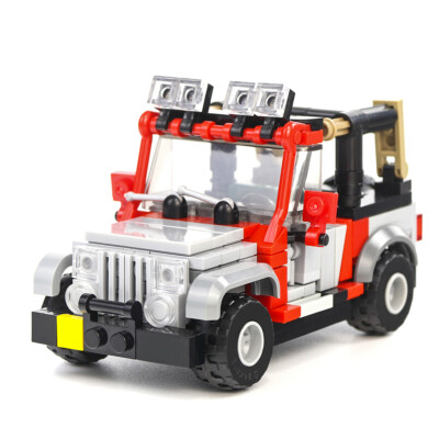 C1030 Park Staff Gas-powered Tour Vehicle 212 Pieces Building Toys Set