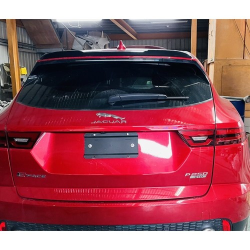 284FC Add-On Rear Duckbill Trunk Spoiler Wing Fits 2017~2024 Jaguar E Pace SUV - Picture 7 of 9