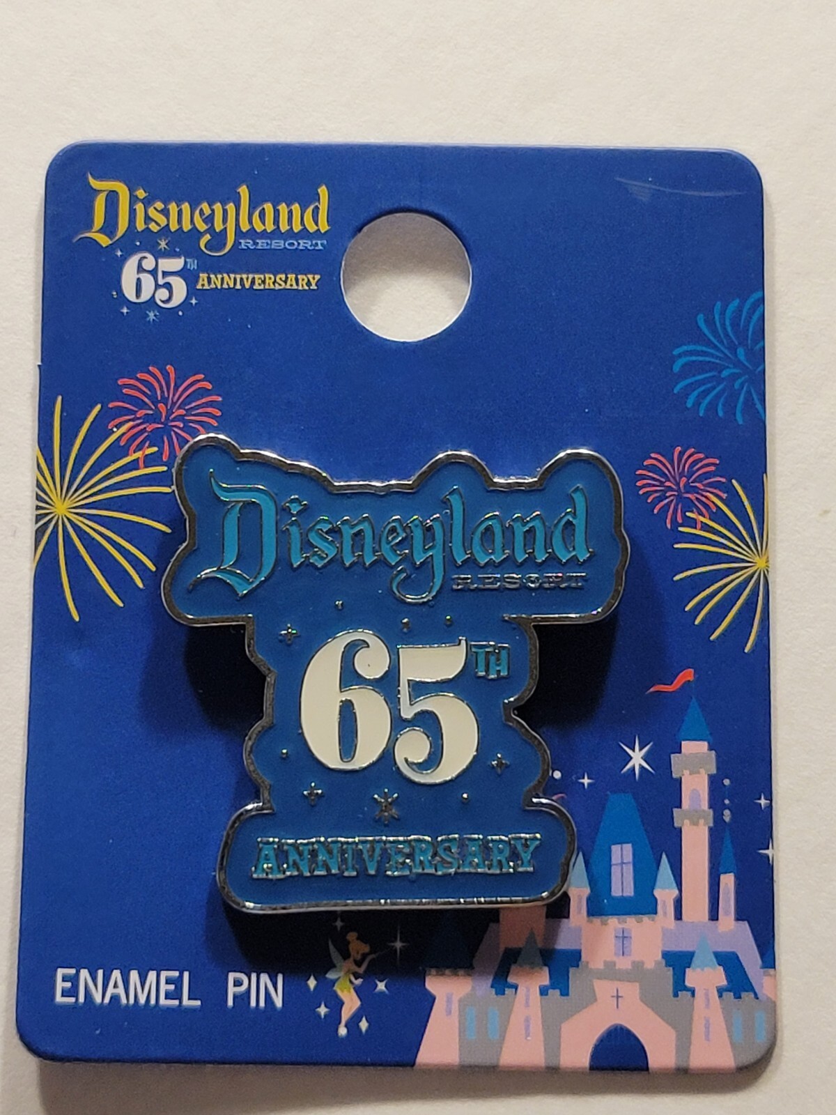 Loungefly Disney Disneyland 65th Anniversary Enamel Pin- NEW WITH CARD