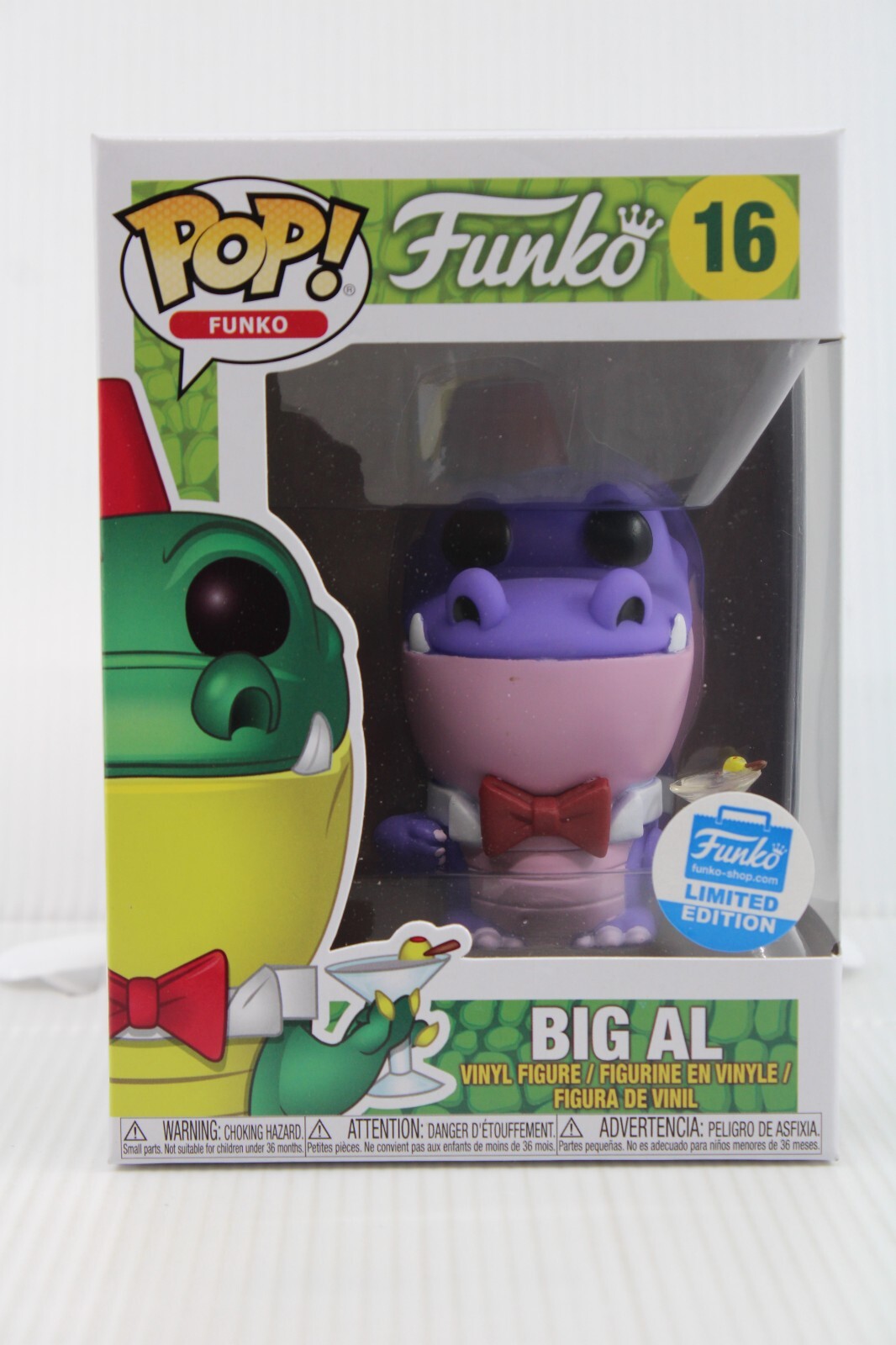 Sale G2 Funko Pop Shop Exclusive Big Al Spastik Plastik Vinyl Figure 16