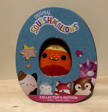 squishmallow 8" collector's edition tin Ernest monster plush free shipping 