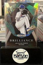 Jackson Ferris 2022 Panini Prizm Draft Silver Holo Brilliance #BR-JF Rc Rookie