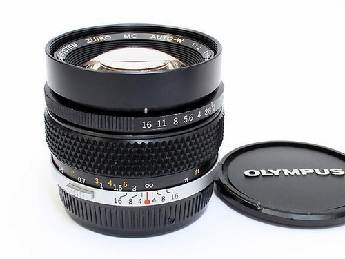 Objectif Grand Angle Olympus OM-System Zuiko 35 Mm F/2 - Fabrication Japon