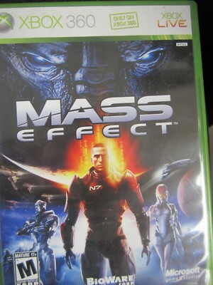  Mass Effect, XBox 360 Manual Included