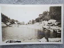Vintage On Lake Killarney Near Ironton, Missouri Real Photo Postcard
