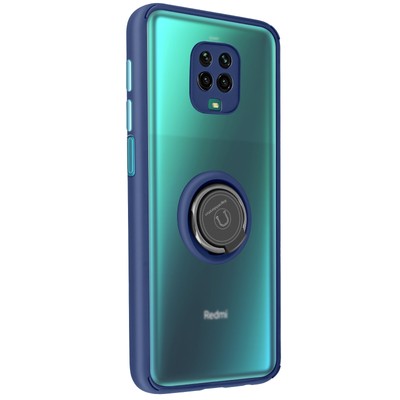 Case Xiaomi Redmi Note 9 Pro/9 Pro Max/9S Bi-material Metal Ring