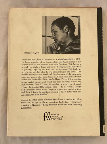1973 American Barns & Covered Bridges HC Book By Eric Sloane - Foto 2 di 2