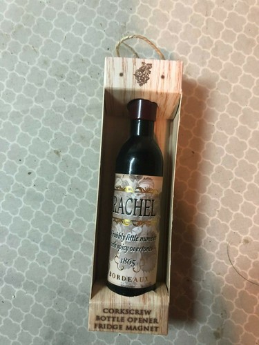 Personalized Wine Bottle Magnets w/cork screw&bottle opener Add To A Gift - Picture 6 of 20