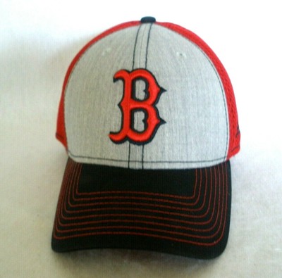 grey red sox hat