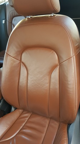 AUDI Q5 8R Nappa Zimt Braun Fahrersitz Lederausstattung Ledersitz Sitze