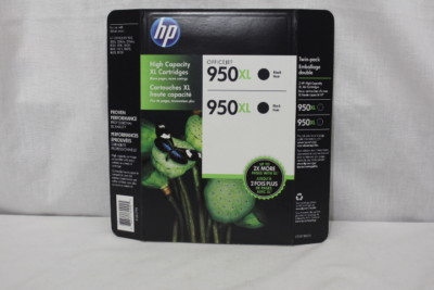 New 2-Pack Genuine HP OfficeJet 950 XL 