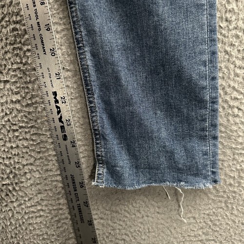 Rag & Bone Womens Jeans Blue Size 27 Ankle Denim Raw Hem Cotton Blend - Picture 10 of 19