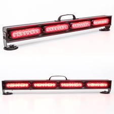 22 Wireless Led Tow Light Bar Red Stop Tail Signal Magnetic 7pin For Rv Truck