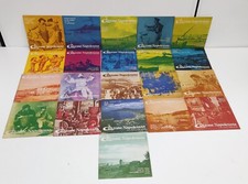 LA CANZONE NAPOLETANA VINILE 45 GIRI 7" LOTTO DI 21 DISCHI NUMERI COME DA FOTO