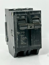 GE Type THQL THQL2170 2-Pole 70 Amp Circuit Breaker