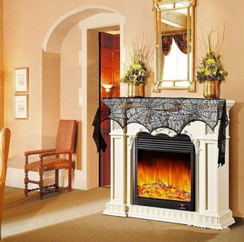 Halloween Decoration Fireplace