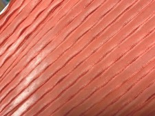 vintage 1/4" velvet ribbon light coral 5mm 3yds made in Switzerland