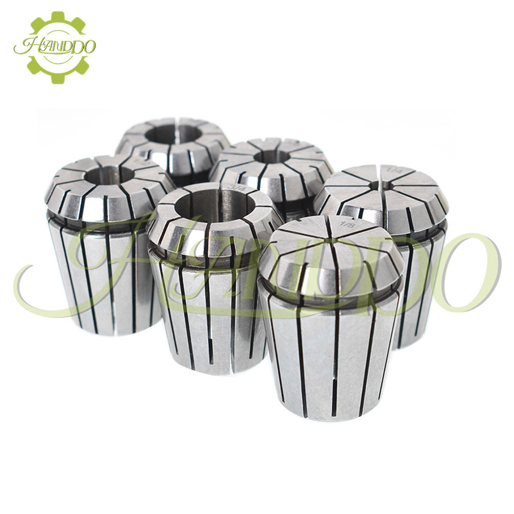 6-Piece ER32 Spring Collet Set - Precision Collets For CNC Lathe & Milling, Sizes 1/8" To 3/4" - View #4