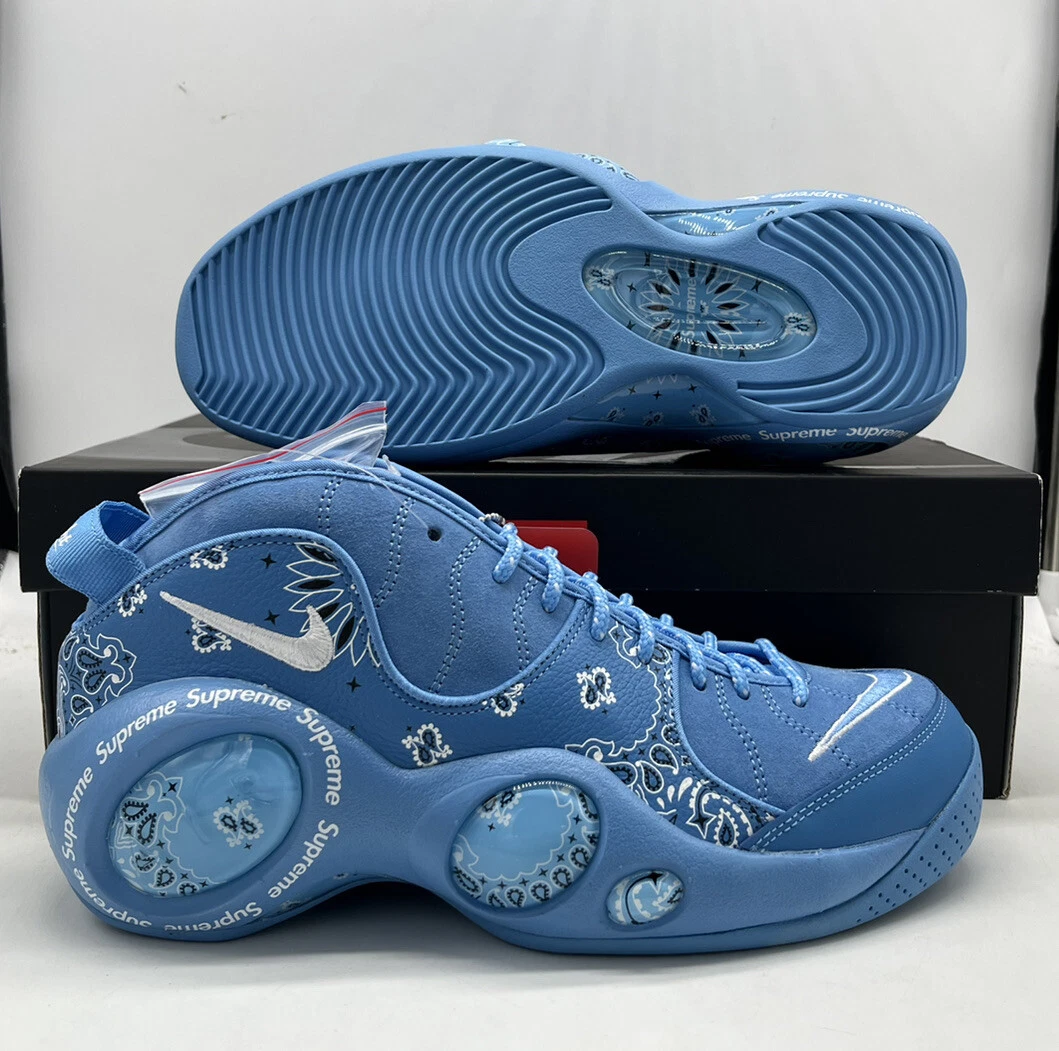 Nike Air Zoom Flight 95 SP Supreme University Blue Sneakers DJ8604-400 Mens Size