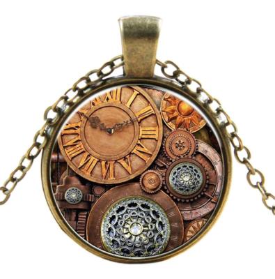 Watch Cogs 3 Style Steampunk Halskette Anhänger Victorian Punk Vintage Schmuck