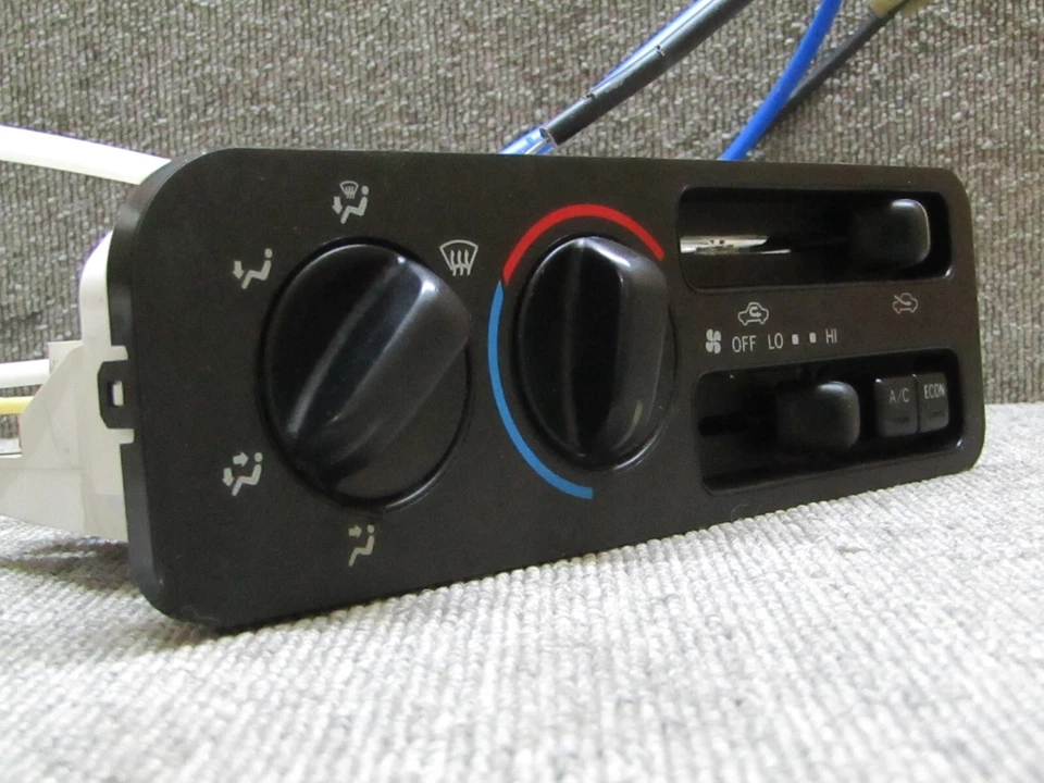 Toyota Tercel El55 1994 1999 sedán aire acondicionado calefacción control de clima fábrica OEM Foto 2 de 4