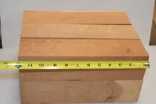 (6) - 3x3x12 Kiln Dried Cherry Wood Turning Spindle Blanks