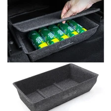 Under Seat Storage Tray Organizer Bin Box Drawer Container for Tesla Model Y
