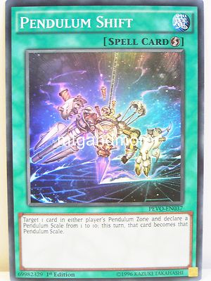 Yu-Gi-Oh 1x #037 Pendulum Shift - PEVO - Pendulum Evolution