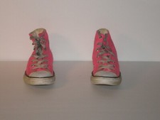 Vintage Pink Converse Chuck Taylor Shoes Sz 3 All Star Sneakers Good Condition