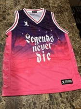 JUICE WRLD LEGENDS NEVER DIE 999 KINGS BASKETBALL JERSEY - KJ AUTHENTICS MEDIUM