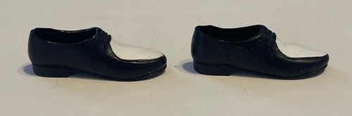 Victory Dance 1411 Best Foot Forward 1801 Ken Black & White Dress Shoes Barbie