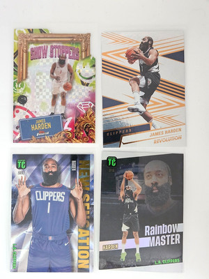 James Harden 4 NBA Karten Lot