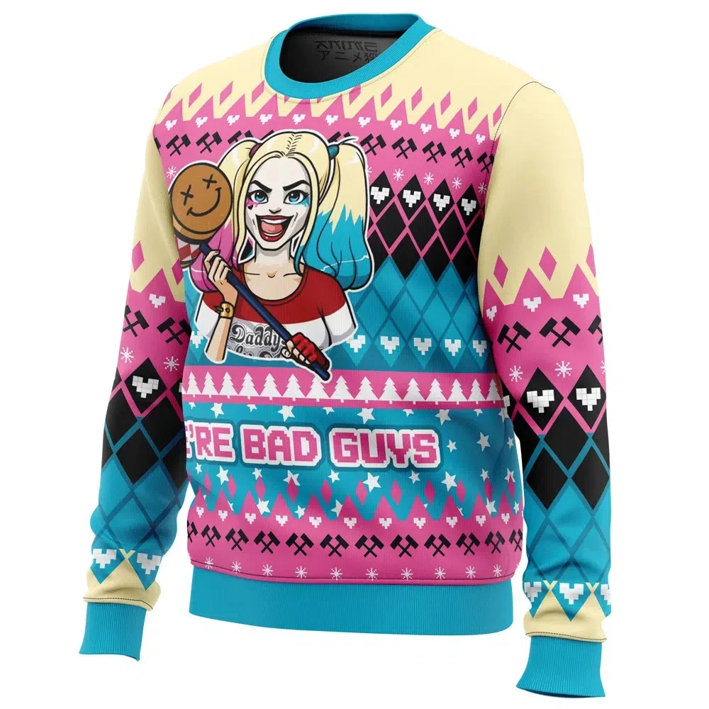 We’re Bad Guys  Comics Ugly Christmas Sweater