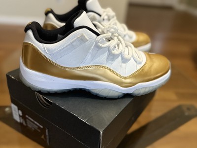 Air Jordan Retro 11 Low Closing Ceremony Gold Size 8 Great Condition With Box