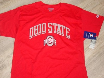OSU OHIO STATE Uni BUCKEYES  football CHAMPION  T-Shirt NEW TAGS ..  XLarge  XL