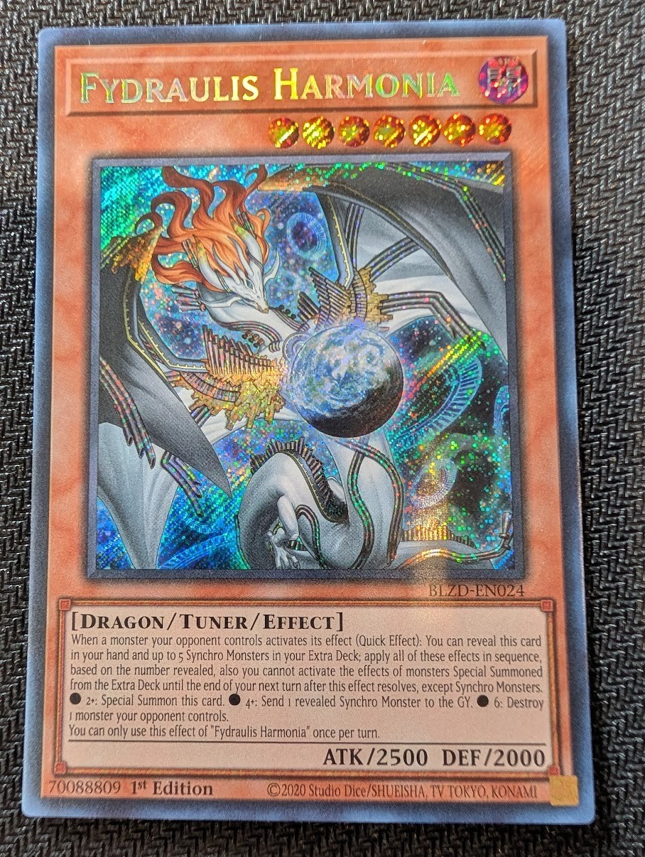 Fydraulis Harmonia - BLZD-EN024 - Secret Rare - Free Shipping NA