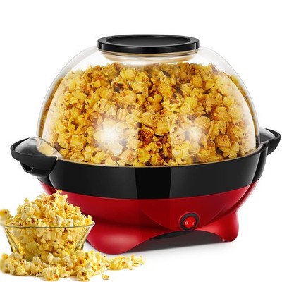 Popcorn Machine, 28 Cup Popcorn Maker, 800w Electric Stirring Popcorn Popper ...