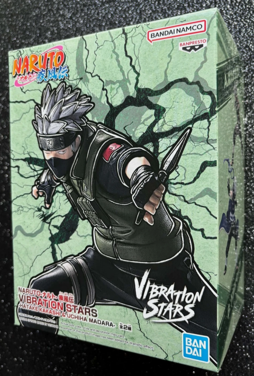 Kakashi Hatake Vibration Stars Figure Naruto Shippuden Statue Banpresto  Bandai