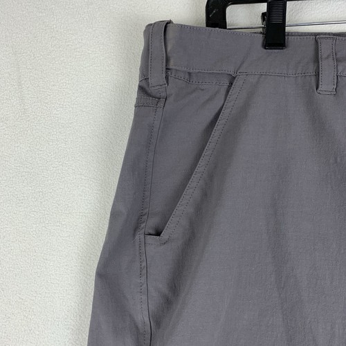 HUK Next Level 10.5-Inch Men's Gray Casual Fishing Comfort Shorts Size XXL 2XL - Picture 5 of 19