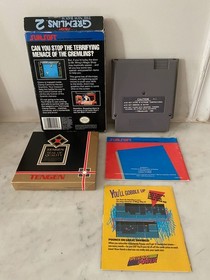 Gremlins 2: The New Batch USA (Nintendo NES, 1990) Complete In Box Tested CIB